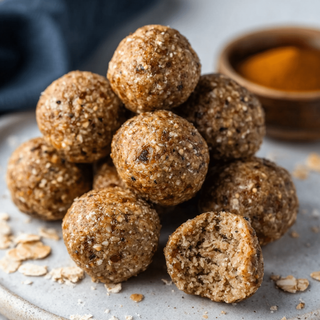 Banana Bread Protein Balls