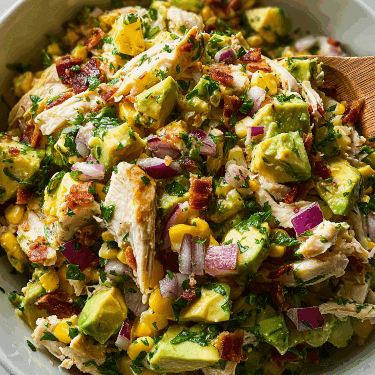 Bariatric-Friendly Avocado Chicken Salad