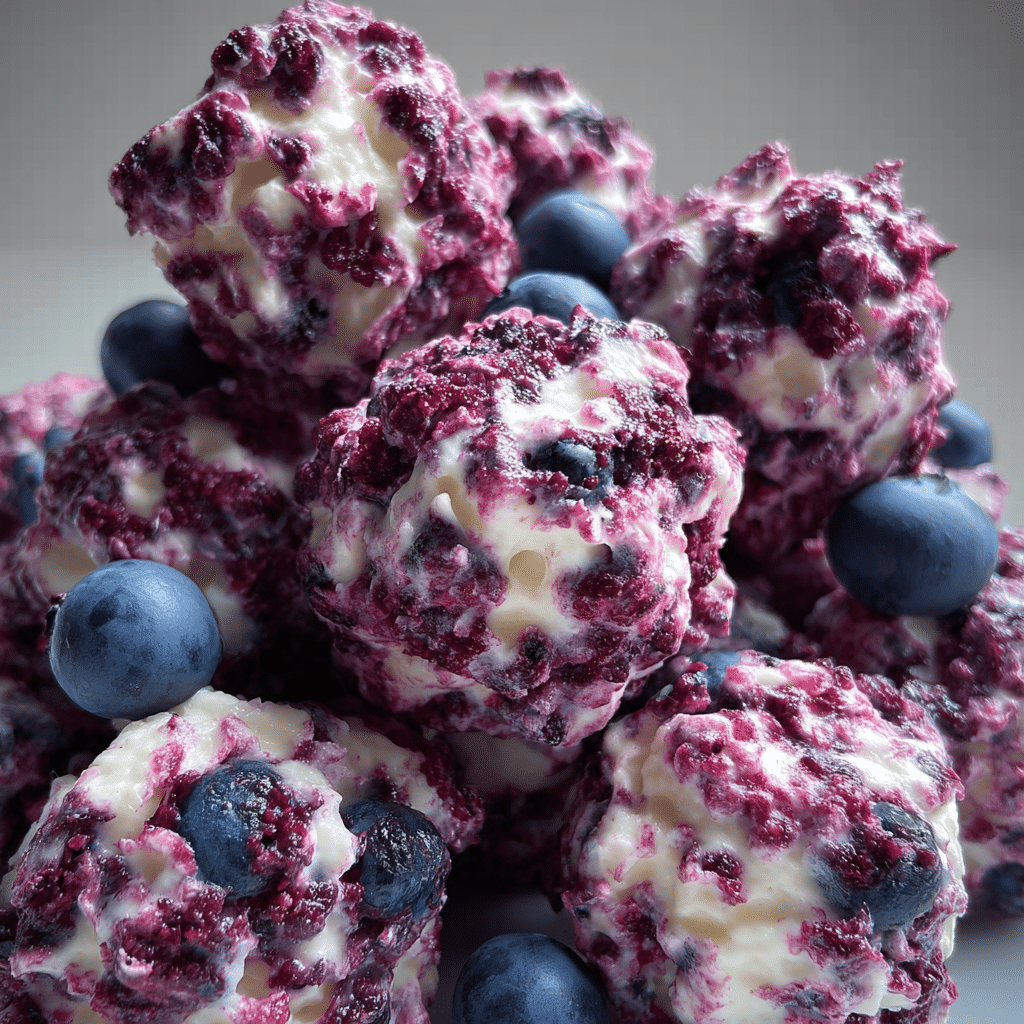 Blueberry Yogurt Clusters