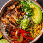 Chicken Fajita Bowls