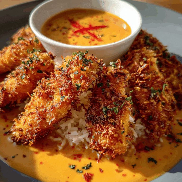 Coconut Chicken with Zesty Bang Bang Sauce