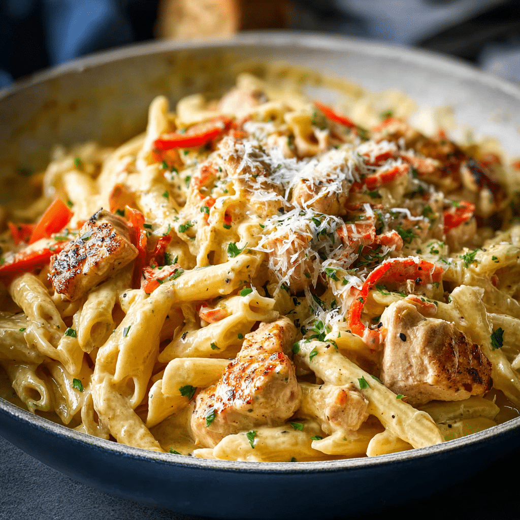 Creamy Cajun Chicken Pasta
