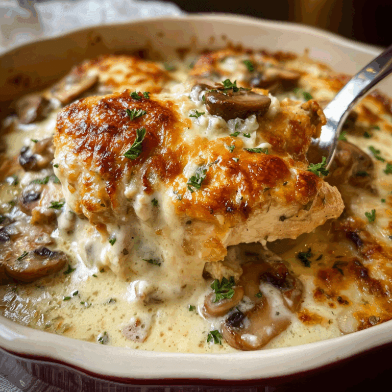 Creamy Muenster Chicken Casserole