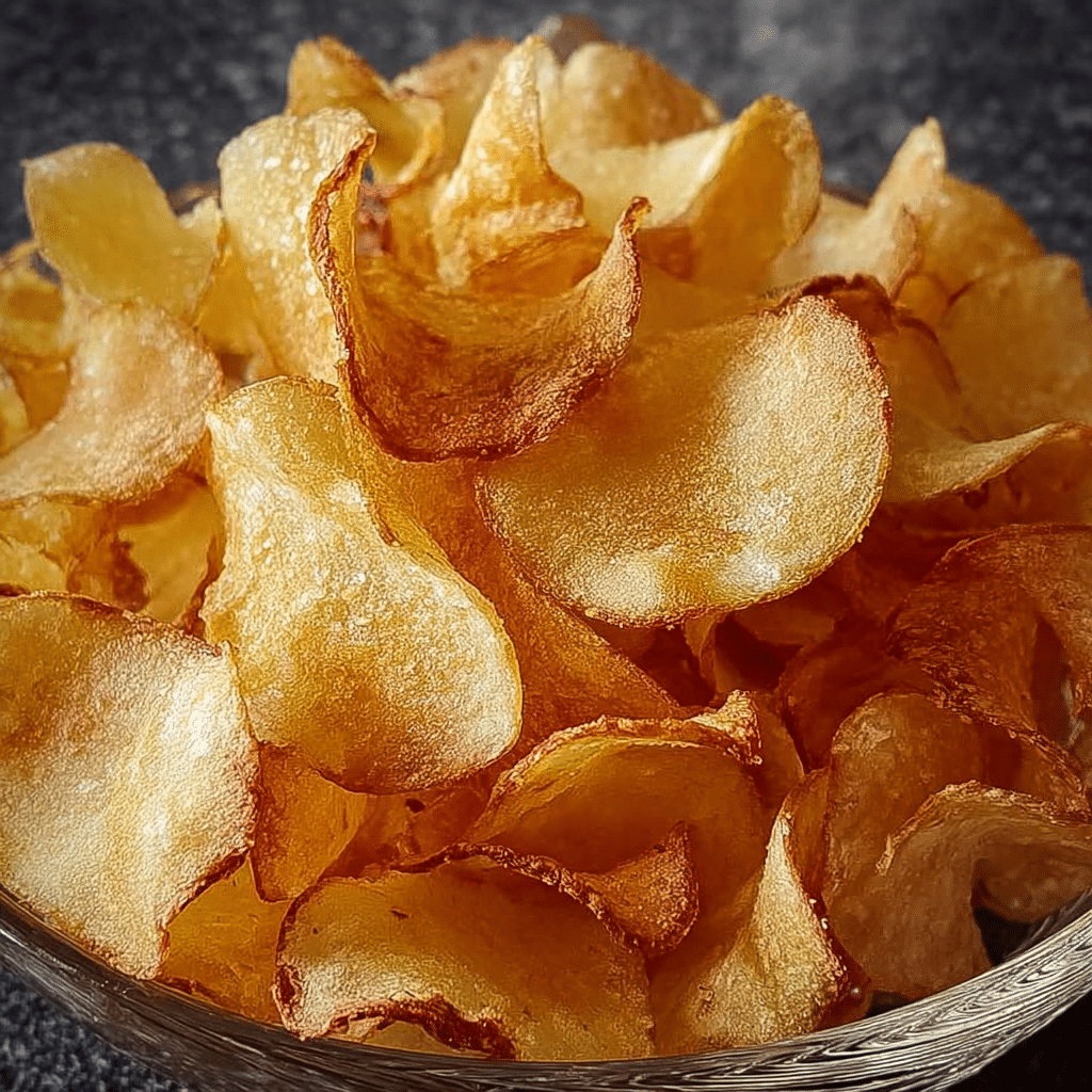 Crispy Homemade Potato Chips