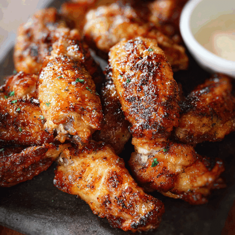 Crispy Oven Baked Wings