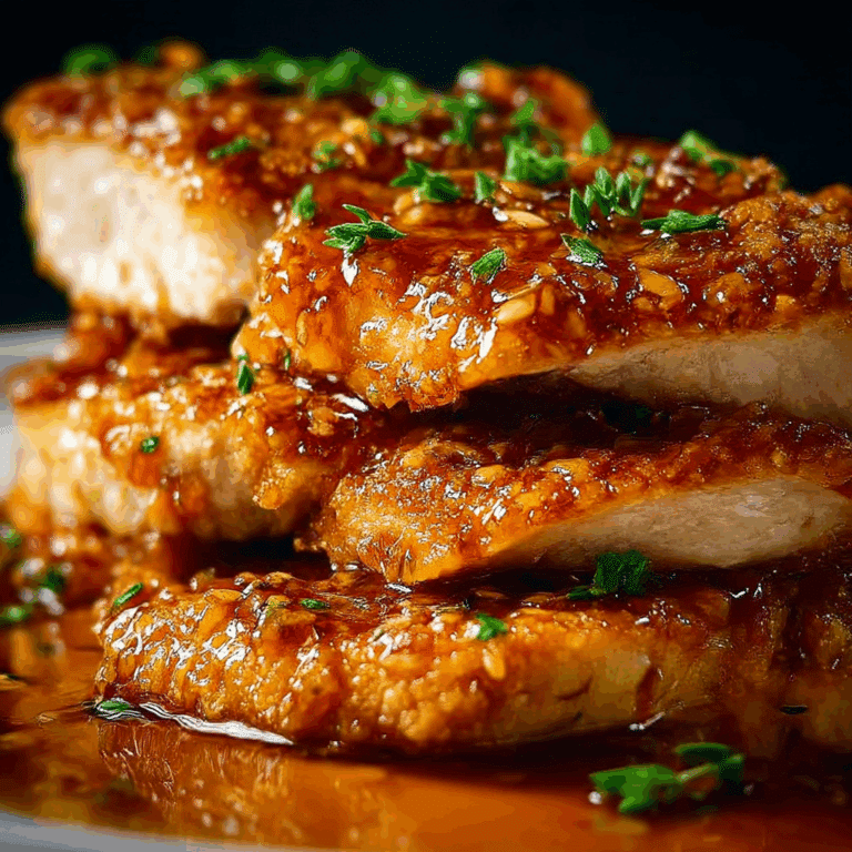 Double Crunch Honey Garlic Chicken Breasts