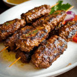 Juicy Oven Baked Beef Kababs