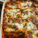 Lazy Eggplant Lasagna