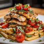 Ricotta Spinach Meatballs with Garlic Parmesan Cream