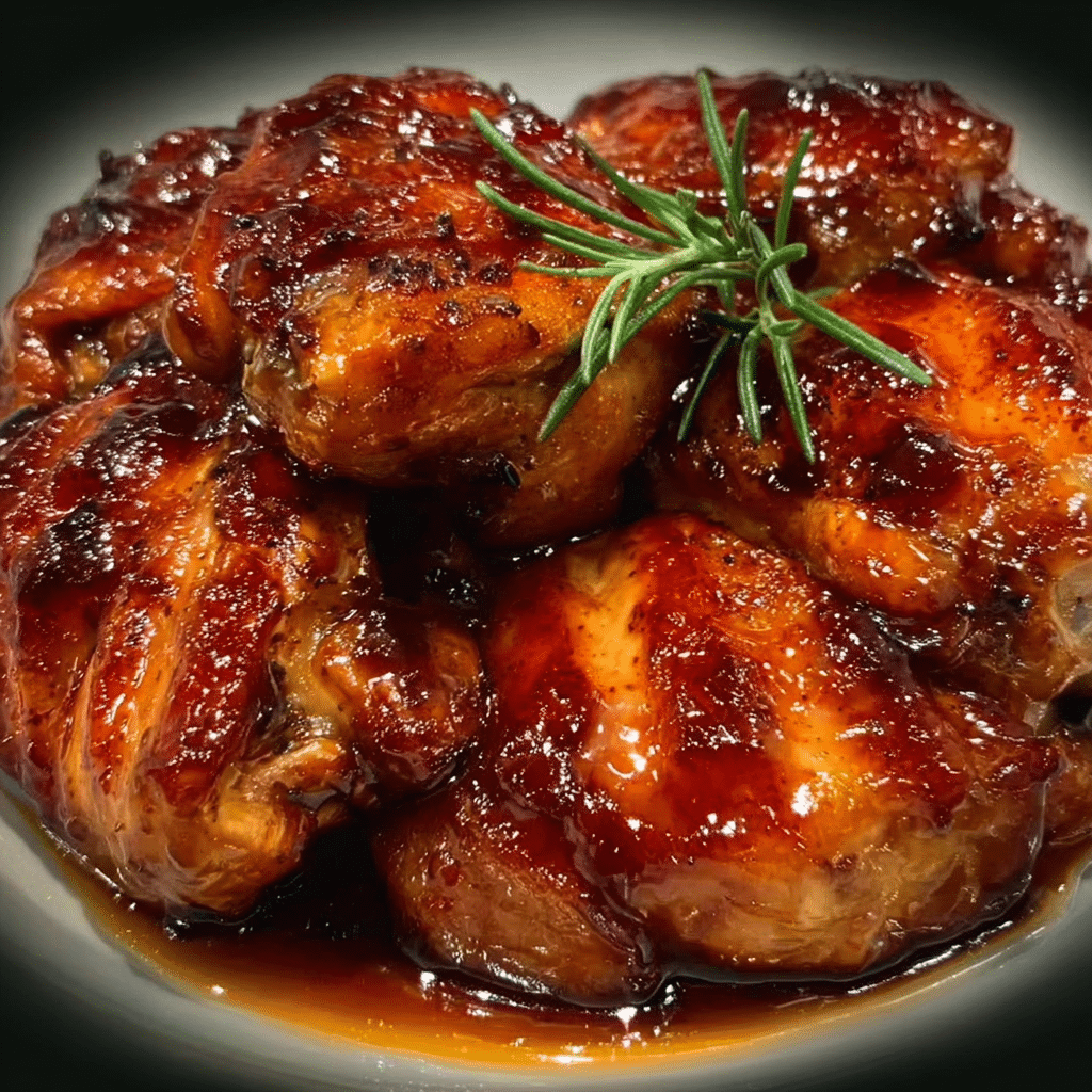 Scotch Bonnet Glaze Chicken