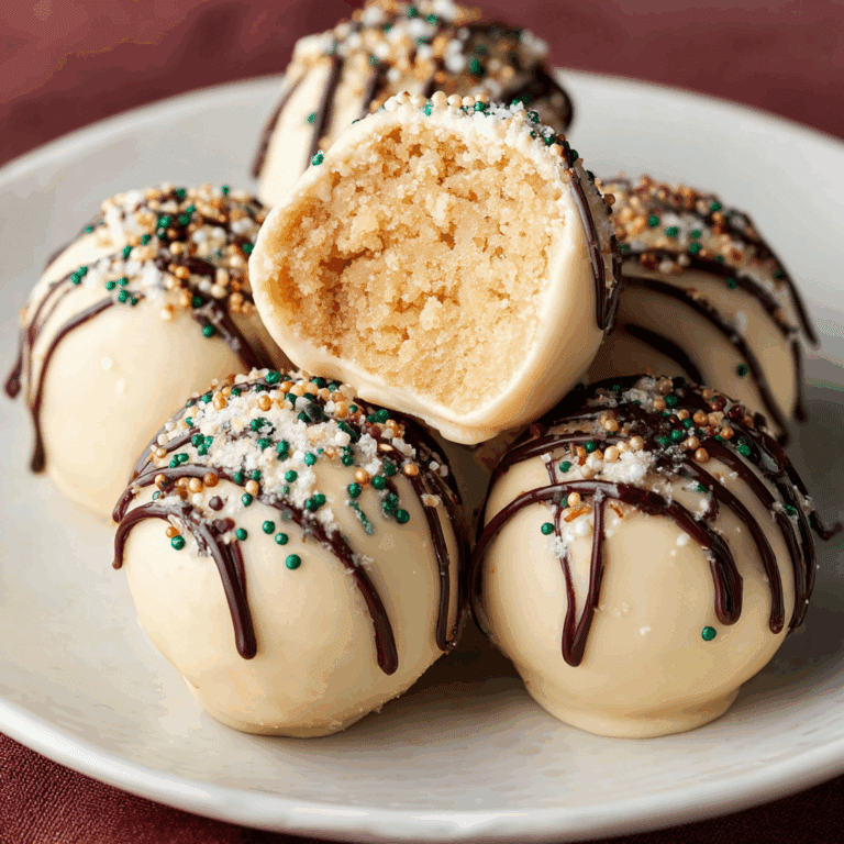 Sugar Cookie Truffles