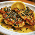 Tender Chicken Piccata with Lemony Garlic Butter Sauce