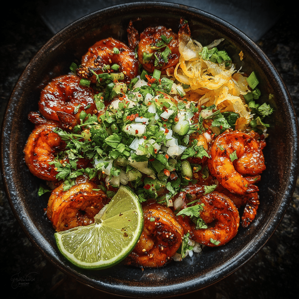 Chili Lime Shrimp Bowl